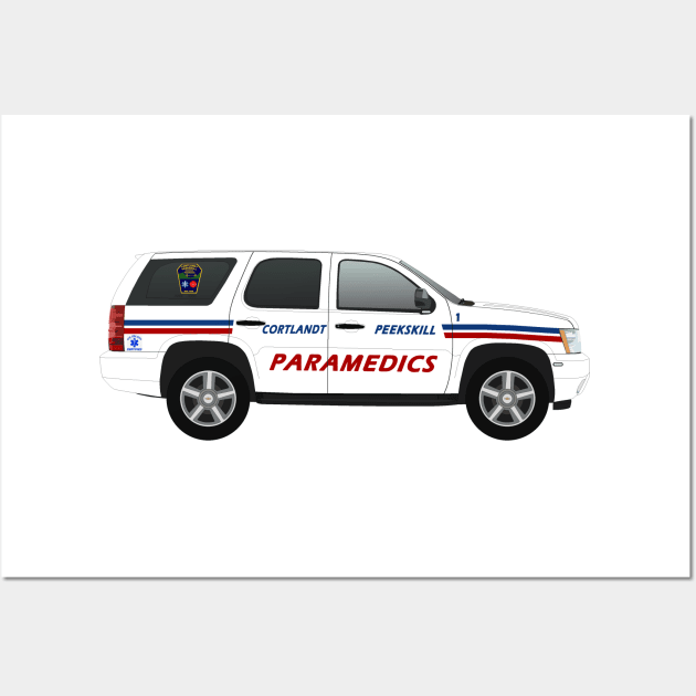 cortlandt peekskill paramedics Wall Art by BassFishin